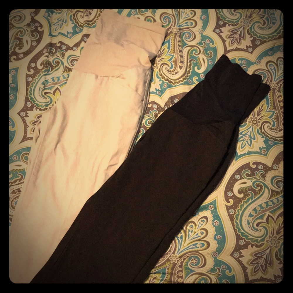 2 pair Maternity Capris
